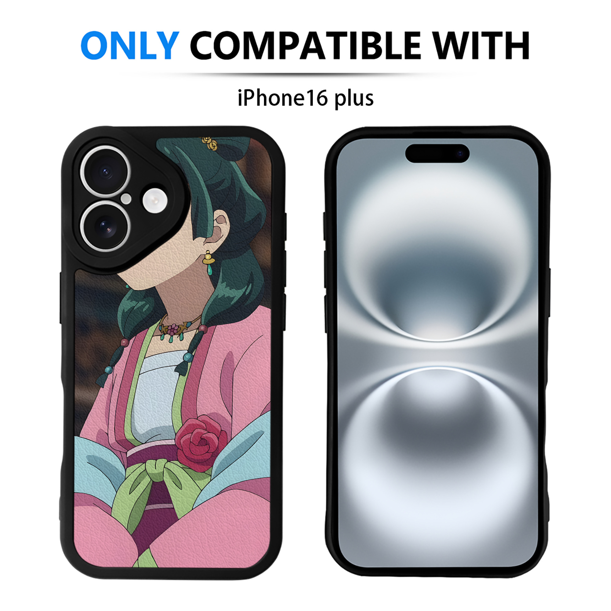 薬屋のひとりごと The Apothecary Diaries 【iPhone 16シリーズ対応】シリコンスマホケース（レザー調） 材質：シリコン